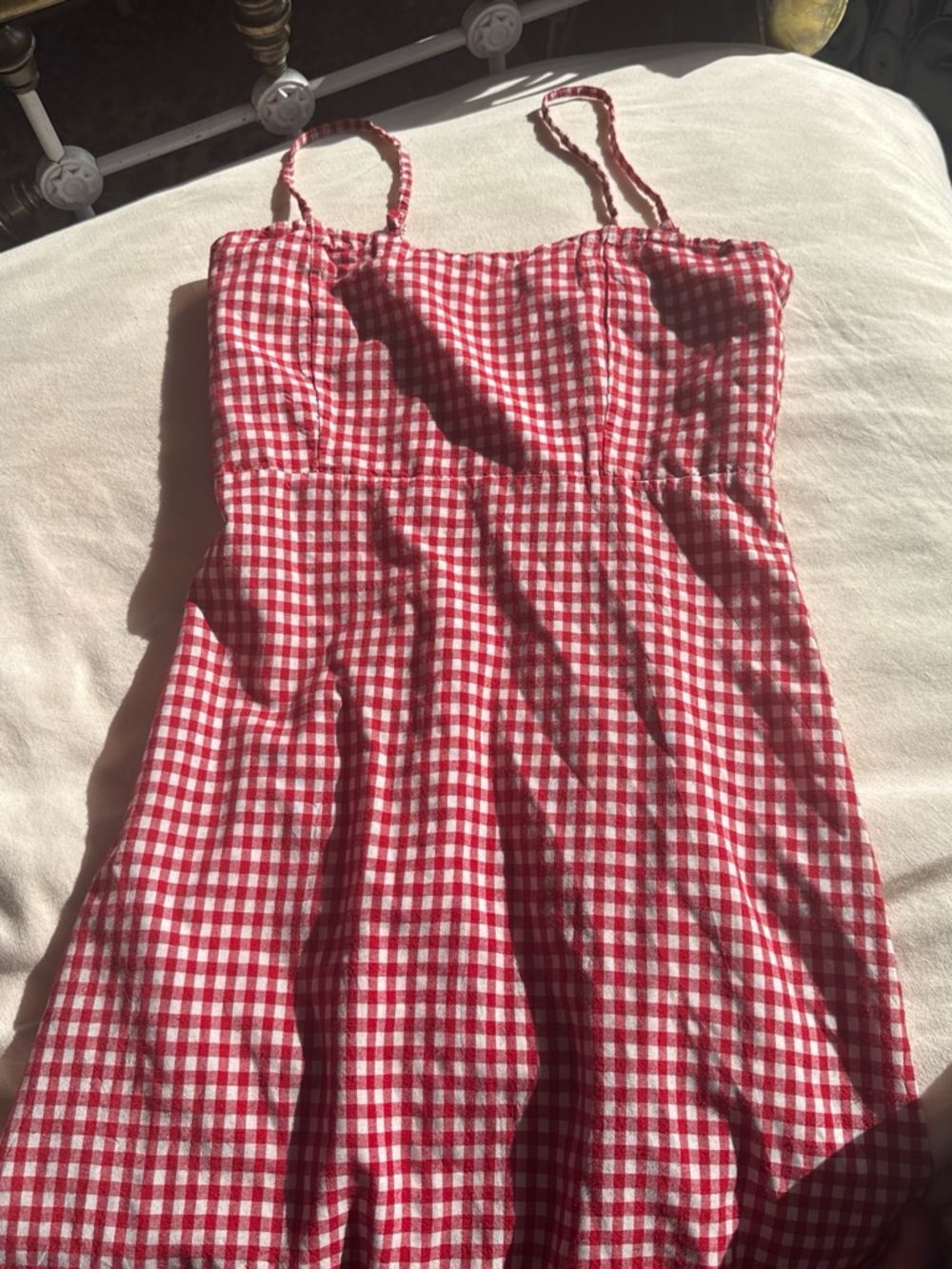 Red Gingham brandy melvilleDress